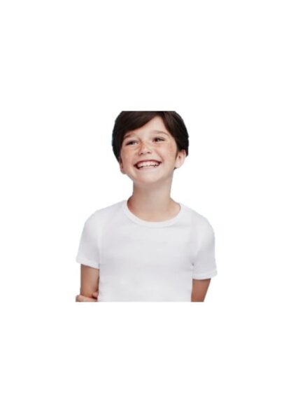 Maglia interna manica corta bimbo cotone