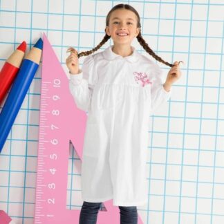 Grermbiule bimba scuola bianco
