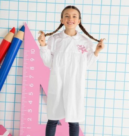 Grermbiule bimba scuola bianco