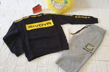 GIVOVA Tuta ragazzo cotone garzato
