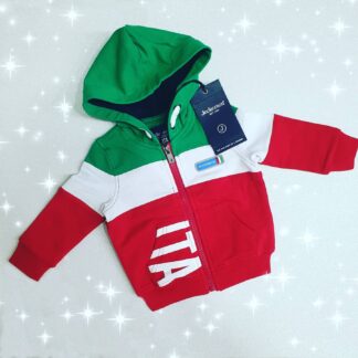 JECKERSON Giubbino neonato cotone garzato