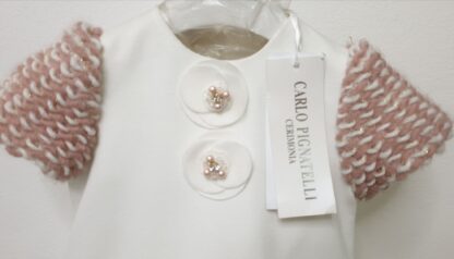 CARLO PIGNATELLI Vestitino neonata cotone caldo - immagine 2