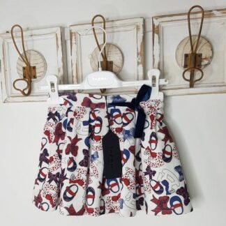BYBLOS Gonna bimba cotone caldo con tulle