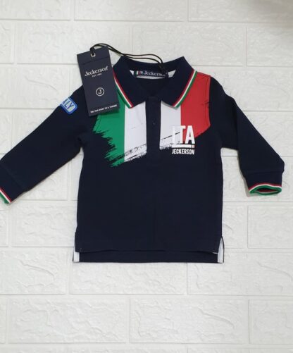 JECKERSON Polo neonato cotone garzato - immagine 3