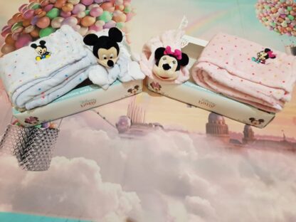 DISNEY Set copertina in morbido pile più DUDU neonato neonata - immagine 3