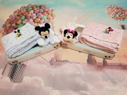 DISNEY Set copertina in morbido pile più DUDU neonato neonata