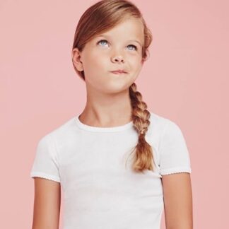 BIMBISSIMI Maglia interna bimba cotone caldo