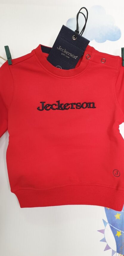 JECKERSON Felpa neonato cotone garzato - immagine 3