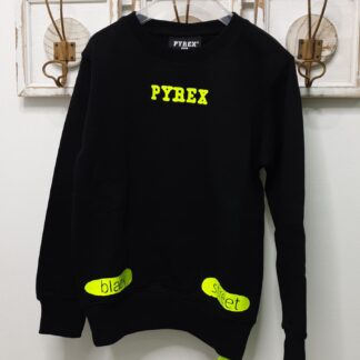 PYREX Felpa collo tondo bimbo bimba cotone garzato