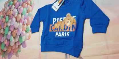 PIERRE CARDIN PARIS  Felpa neonato neonata collo tondo - immagine 3