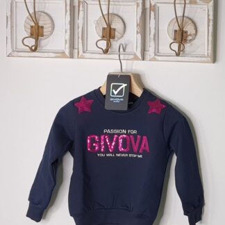 GIVOVA LUXURY Felpa bimba cotone caldo