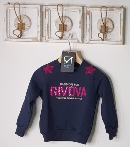 GIVOVA LUXURY Felpa bimba cotone caldo