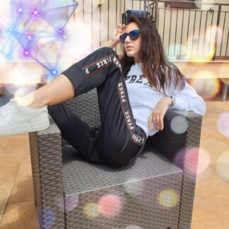 PYREX Pantalone di tuta cotone garzato bimba