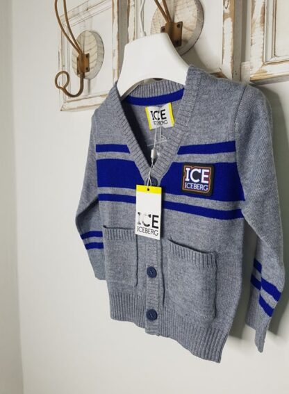 ICEBERG Cardigan neonato lana rasata - immagine 2