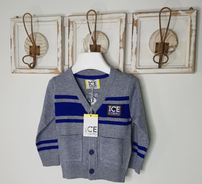 ICEBERG Cardigan neonato lana rasata