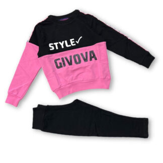 GIVOVA Tuta bimba cotone garzato