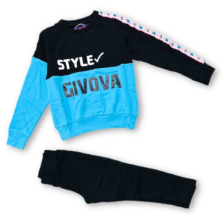 GIVOVA Tuta bimba cotone garzato