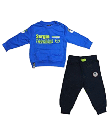 SERGIO TACCHINI  Tuta neonato cotone garzato