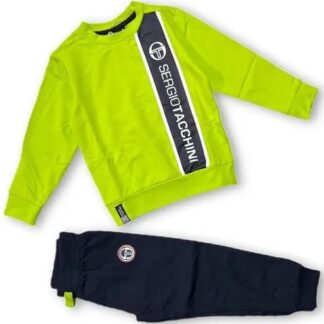 SERGIO TACCHINI  Tuta bimbo cotone garzato