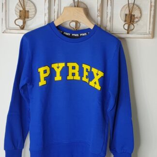 PYREX Felpa collo tondo bimbo bimba cotone garzato