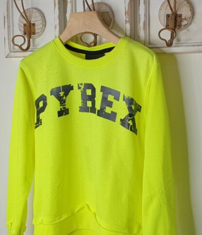 PYREX Felpa collo tondo bimbo bimba cotone garzato - immagine 2