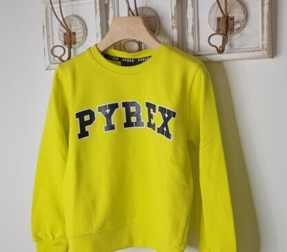 PYREX Felpa collo tondo bimbo bimba cotone garzato - immagine 2