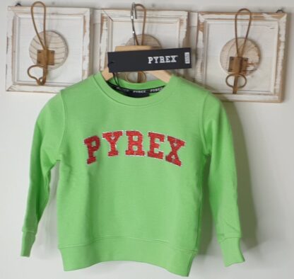 PYREX Felpa collo tondo bimba cotone garzato