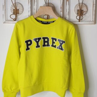 PYREX Felpa collo tondo bimbo bimba cotone garzato