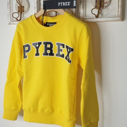 PYREX Felpa collo tondo bimbo bimba cotone garzato - immagine 2