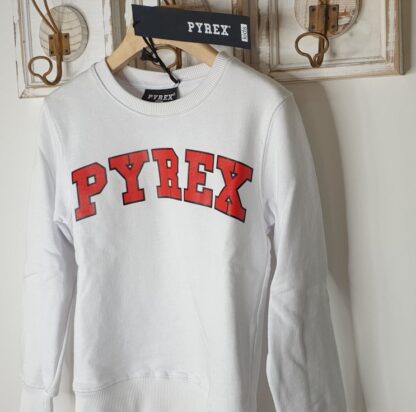 PYREX Felpa collo tondo bimbo bimba cotone garzato - immagine 2