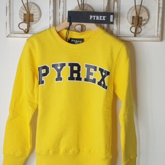 PYREX Felpa collo tondo bimbo bimba cotone garzato