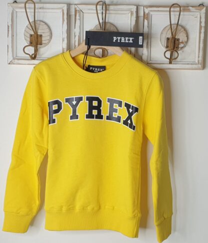PYREX Felpa collo tondo bimbo bimba cotone garzato