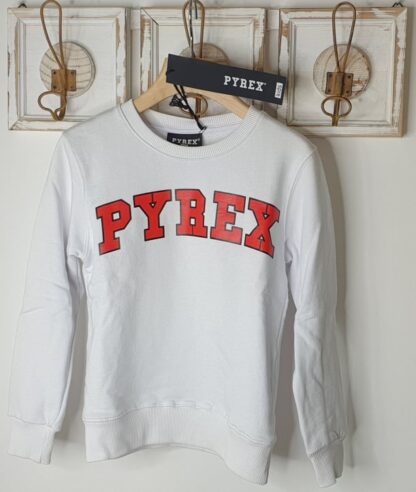 PYREX Felpa collo tondo bimbo bimba cotone garzato