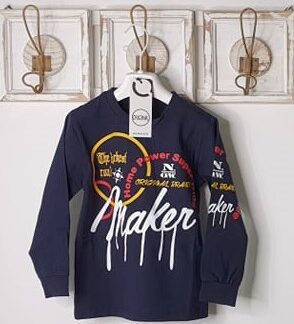 Baci&Abbracci Maglia bimbo cotone caldo