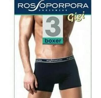 Rosso Porpora boxer uomo