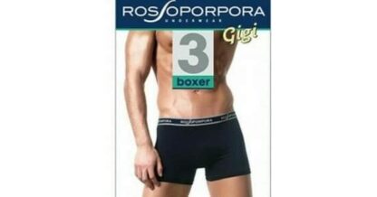 Rosso Porpora boxer uomo