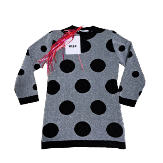 MSGM KIDS Vestitino Lurex Girl