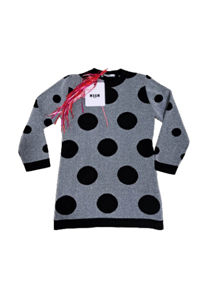MSGM KIDS Vestitino Lurex Girl