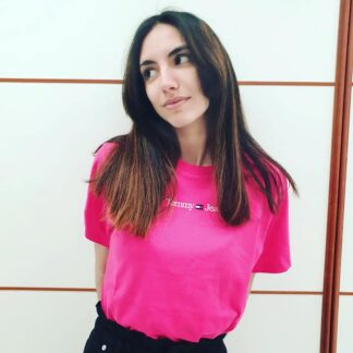 TOMMY JEANS T-shirt donna cotone