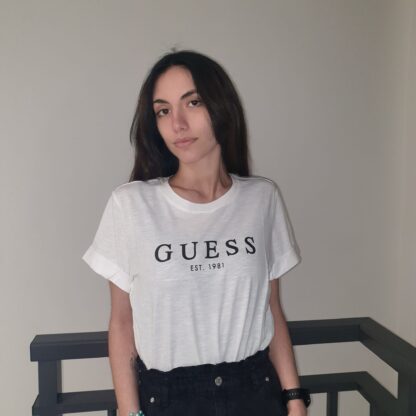 GUESS T-shirt donna cotone - immagine 2